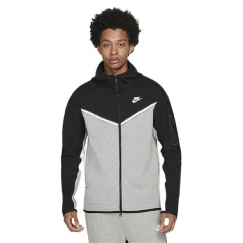 grijs met zwart nike tech|Nike tech fleece aanbieding.